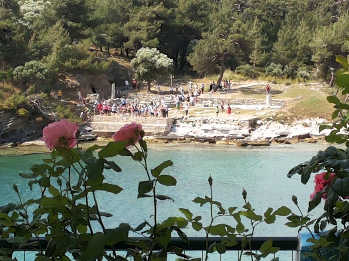 Gorgona Rooms Aliki  Luaran gambar